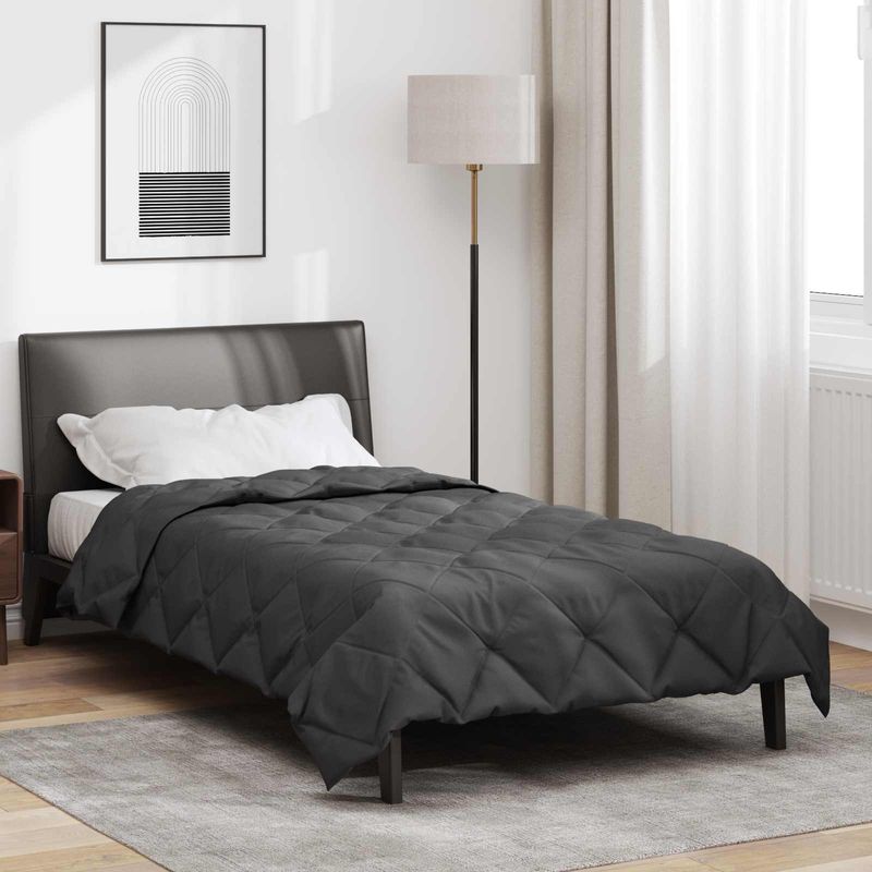 Casa si Gradina - Textile si covoare - Perne si pilote - Pilote - Pilota de vara Antracit 220 x 135 cm Microfibra - Infinity.ro