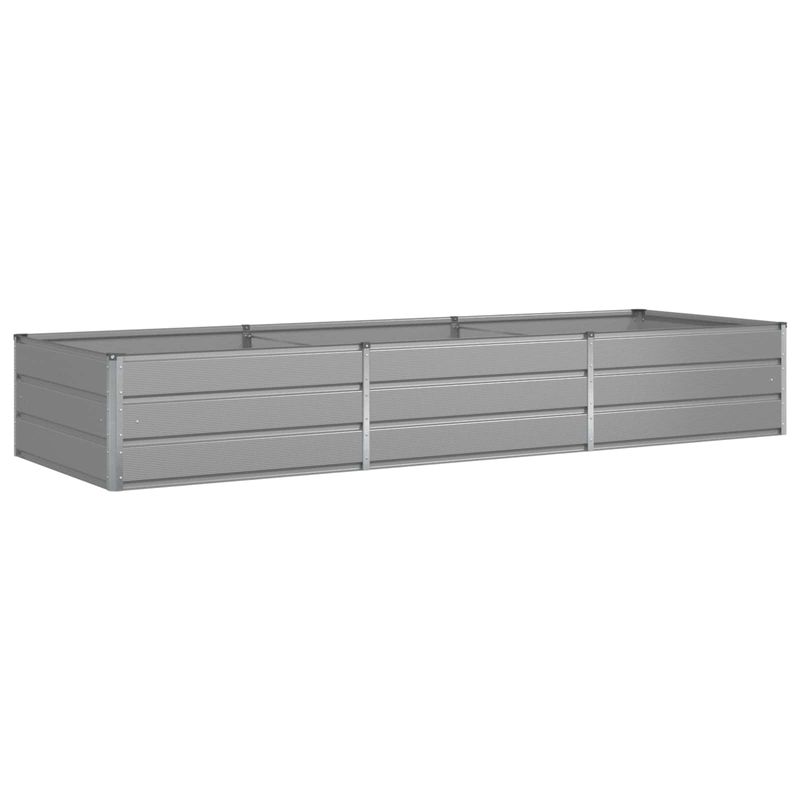 Casa si Gradina - Gradinarit si plante - Plante si ghivece - Ghivece si suporturi - Jardiniera Gri deschis 195 x 100 x 45 cm Otel Galvanizat - Infinity.ro