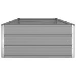 Casa si Gradina - Gradinarit si plante - Plante si ghivece - Ghivece si suporturi - Jardiniera Gri deschis 195 x 100 x 45 cm Otel Galvanizat - Infinity.ro