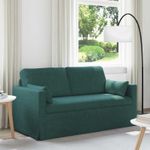 Casa si Gradina - Mobilier - Canapele si coltare - Canapele - Canapea 140cm Verde inchis Metal - Infinity.ro