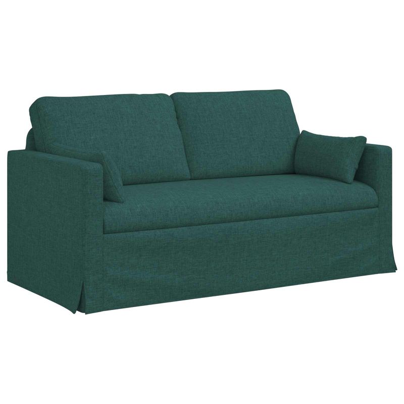 Casa si Gradina - Mobilier - Canapele si coltare - Canapele - Canapea 140cm Verde inchis Metal - Infinity.ro