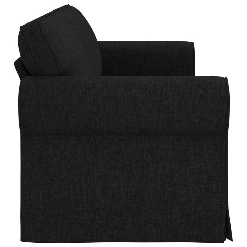 Casa si Gradina - Mobilier - Canapele si coltare - Canapele - Canapea 210cm Negru Metal - Infinity.ro