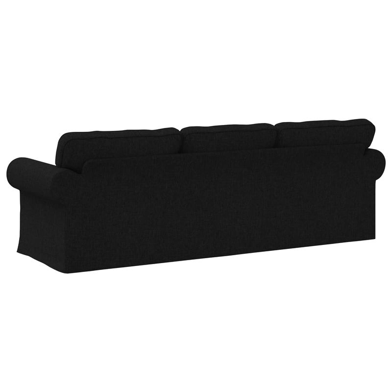 Casa si Gradina - Mobilier - Canapele si coltare - Canapele - Canapea 210cm Negru Metal - Infinity.ro