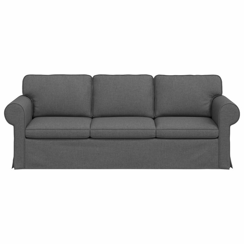 Casa si Gradina - Mobilier - Canapele si coltare - Canapele - Canapea 180cm Gri inchis Metal - Infinity.ro