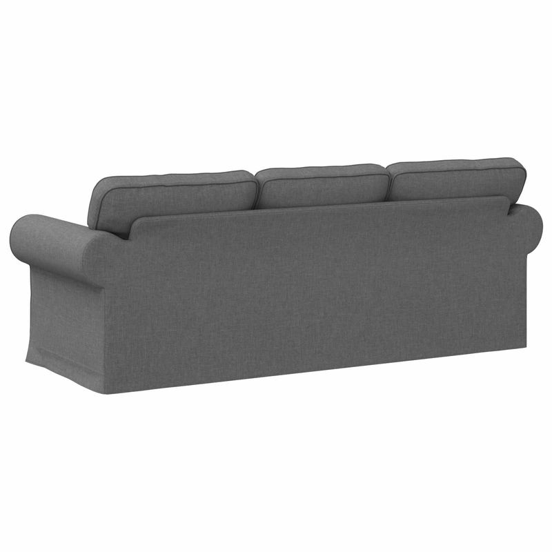 Casa si Gradina - Mobilier - Canapele si coltare - Canapele - Canapea 180cm Gri inchis Metal - Infinity.ro