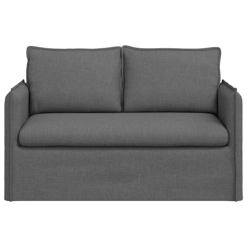 Casa si Gradina - Mobilier - Canapele si coltare - Canapele - Canapea 120cm Gri inchis Metal - Infinity.ro