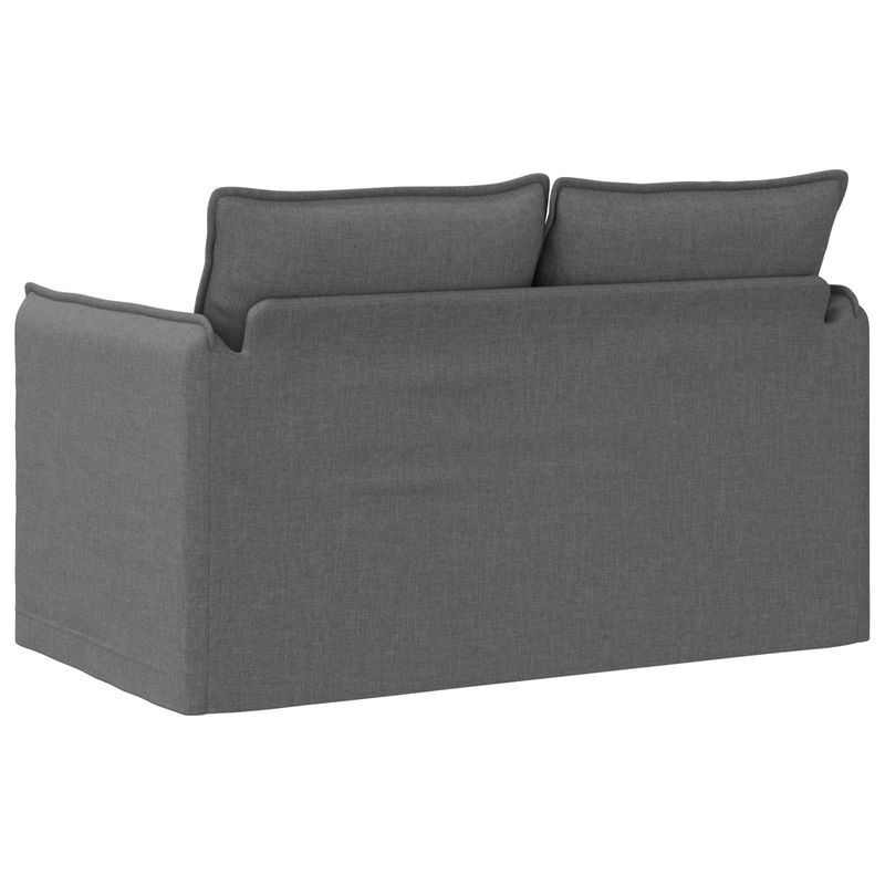 Casa si Gradina - Mobilier - Canapele si coltare - Canapele - Canapea 120cm Gri inchis Metal - Infinity.ro