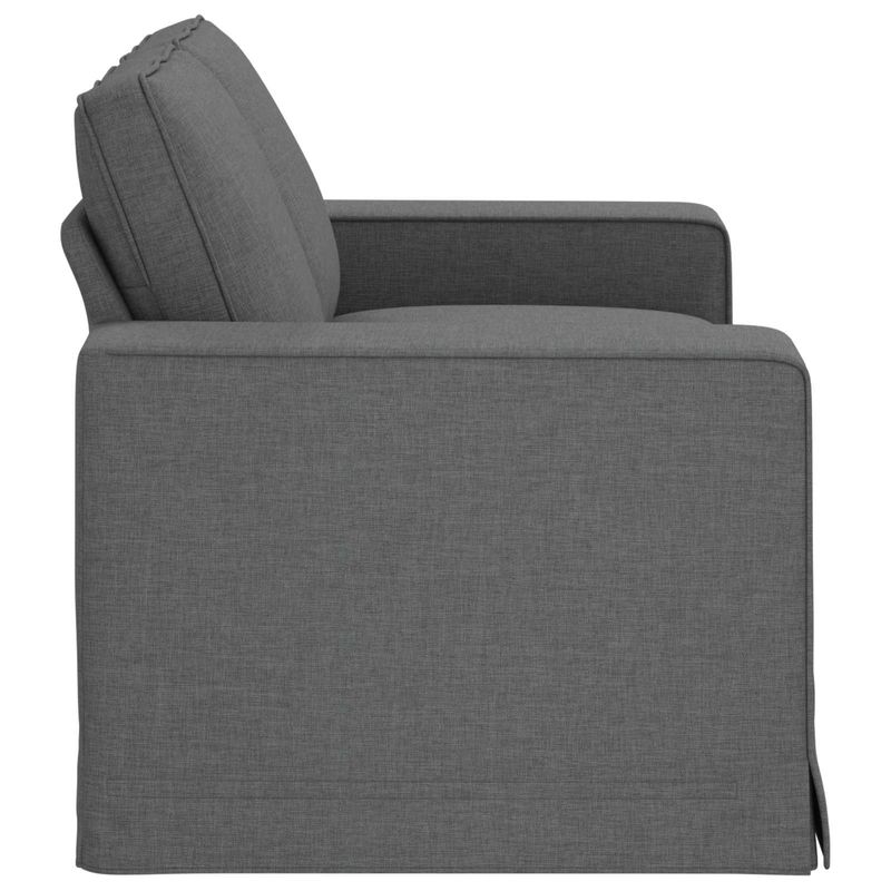 Casa si Gradina - Mobilier - Canapele si coltare - Canapele - Canapea 120cm Gri inchis Metal - Infinity.ro