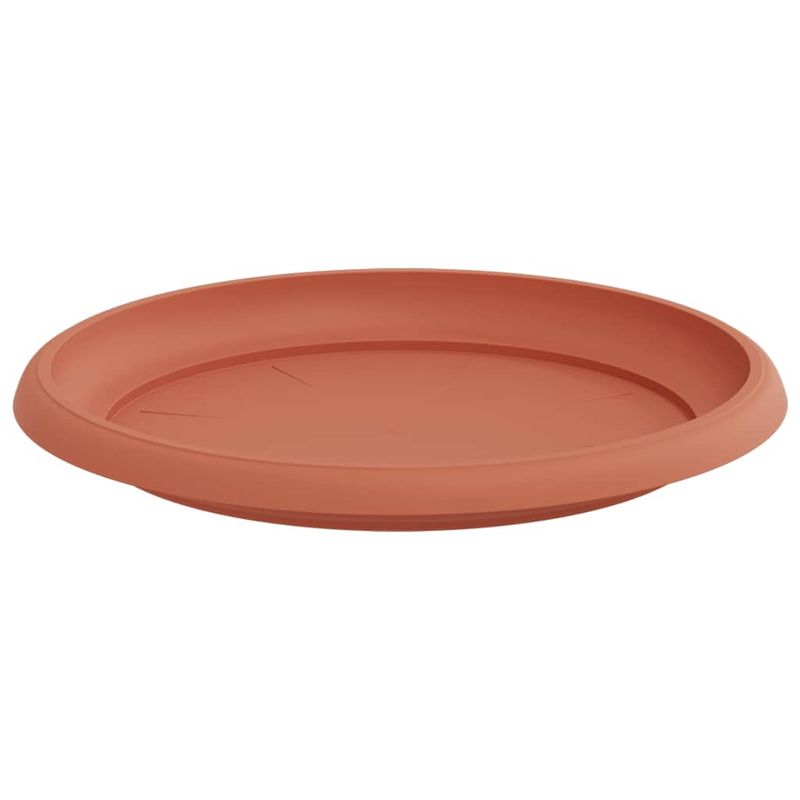 Casa si Gradina - Gradinarit si plante - Plante si ghivece - Ghivece si suporturi - Tava rotunda pentru flori 24 pcs Rosu caramida Ø 14 x 2 cm - Infinity.ro