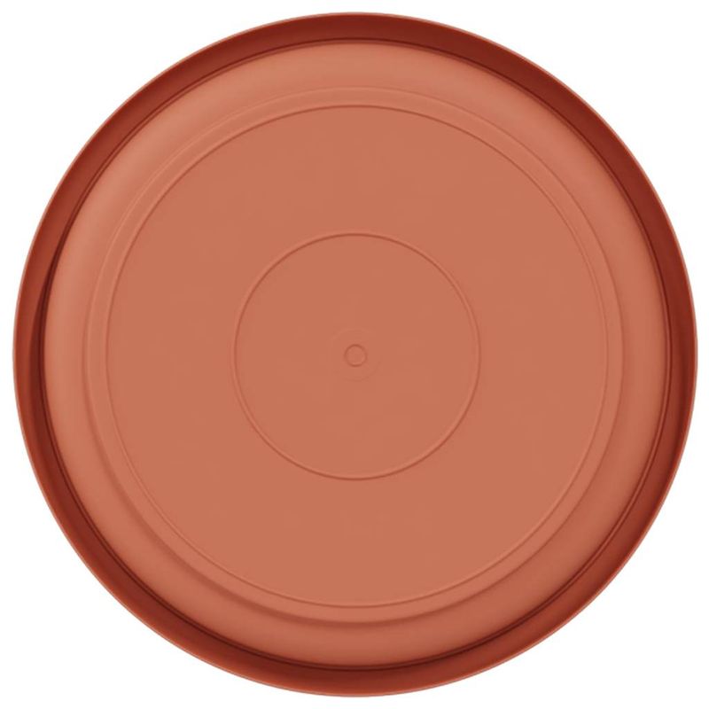 Casa si Gradina - Gradinarit si plante - Plante si ghivece - Ghivece si suporturi - Tava rotunda pentru flori 6 pcs Rosu caramida Ø 14 x 2 cm - Infinity.ro