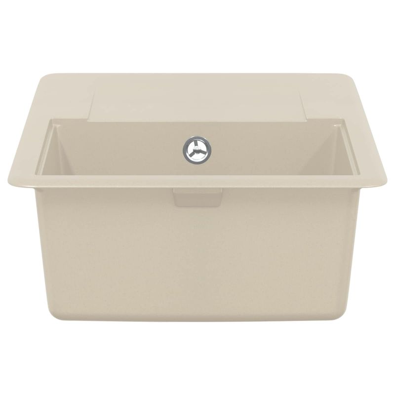 Casa si Gradina - Sanitare - Chiuveta bucatarie si accesorii - Chiuvete bucatarie - Chiuveta Bej 670 x 460 mm 80% Quartz si 20% Rasina - Infinity.ro