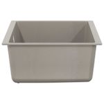 Casa si Gradina - Sanitare - Chiuveta bucatarie si accesorii - Chiuvete bucatarie - Chiuveta Gri 530 x 460 mm 80% Quartz si 20% Rasina - Infinity.ro