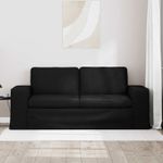 Casa si Gradina - Mobilier - Canapele si coltare - Canapele - Canapea 140cm Negru Metal - Infinity.ro