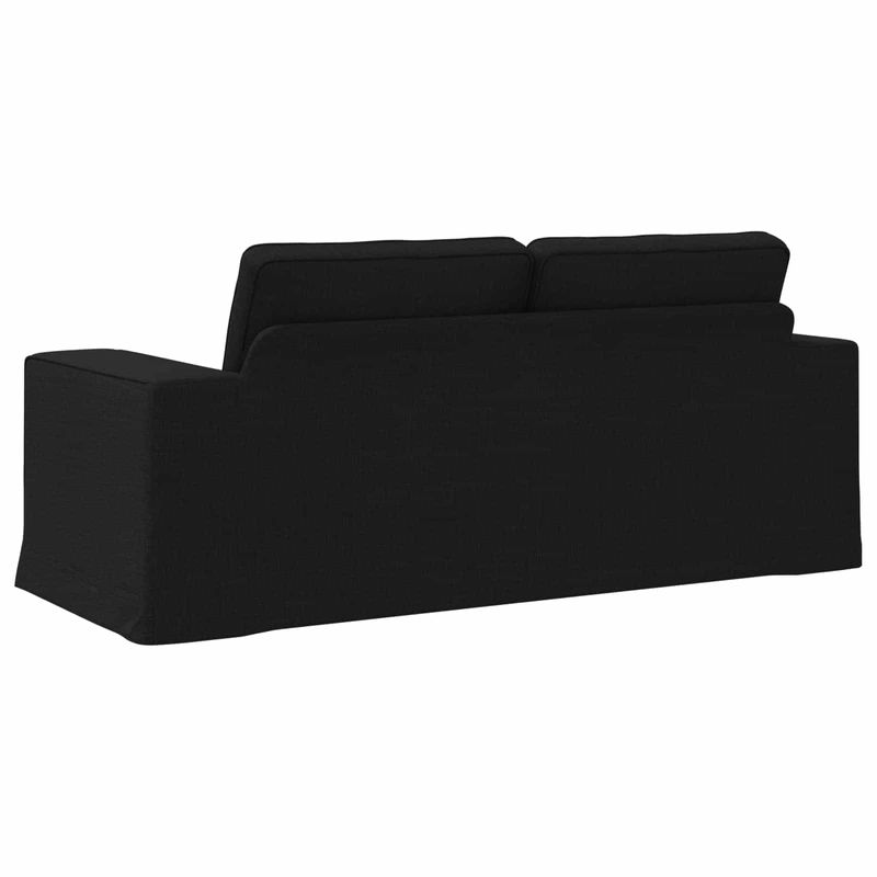 Casa si Gradina - Mobilier - Canapele si coltare - Canapele - Canapea 140cm Negru Metal - Infinity.ro