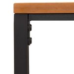 Casa si Gradina - Gradina si terasa - Mobilier exterior - Seturi mobila gradina - Set de Mobilier pentru Exterior 3 pcs Negru si Alb crem - Infinity.ro