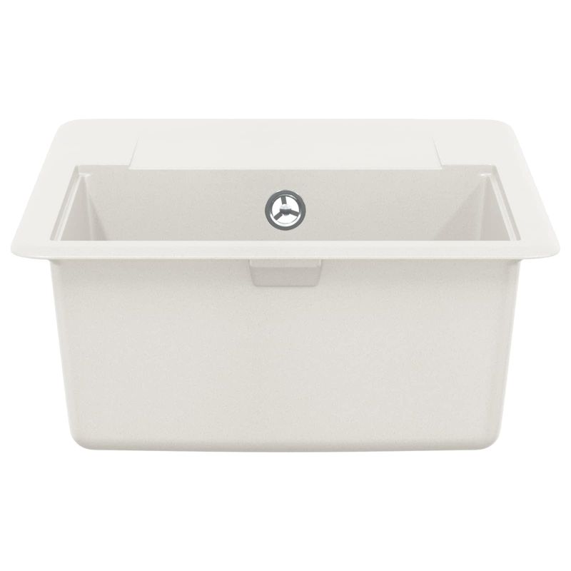 Casa si Gradina - Sanitare - Chiuveta bucatarie si accesorii - Chiuvete bucatarie - Chiuveta Alb 560 x 460 mm 80% Quartz si 20% Rasina - Infinity.ro