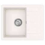 Casa si Gradina - Sanitare - Chiuveta bucatarie si accesorii - Chiuvete bucatarie - Chiuveta Alb 560 x 460 mm 80% Quartz si 20% Rasina - Infinity.ro