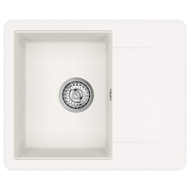 Casa si Gradina - Sanitare - Chiuveta bucatarie si accesorii - Chiuvete bucatarie - Chiuveta Alb 560 x 460 mm 80% Quartz si 20% Rasina - Infinity.ro