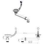 Casa si Gradina - Sanitare - Chiuveta bucatarie si accesorii - Chiuvete bucatarie - Chiuveta Alb 560 x 460 mm 80% Quartz si 20% Rasina - Infinity.ro