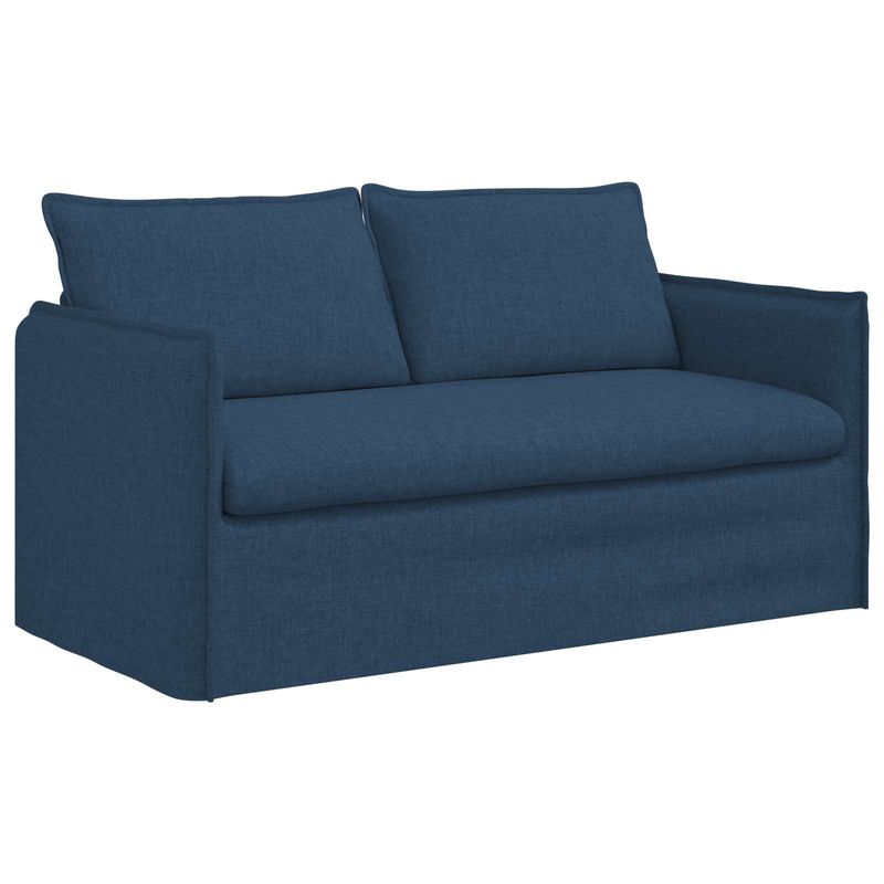 Casa si Gradina - Mobilier - Canapele si coltare - Canapele - Canapea 140cm albastru Metal - Infinity.ro
