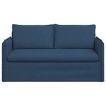 Casa si Gradina - Mobilier - Canapele si coltare - Canapele - Canapea 140cm albastru Metal - Infinity.ro