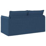 Casa si Gradina - Mobilier - Canapele si coltare - Canapele - Canapea 140cm albastru Metal - Infinity.ro