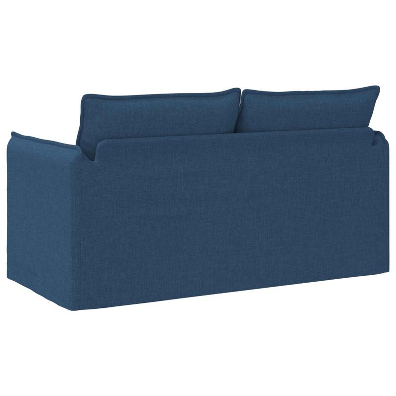 Casa si Gradina - Mobilier - Canapele si coltare - Canapele - Canapea 140cm albastru Metal - Infinity.ro