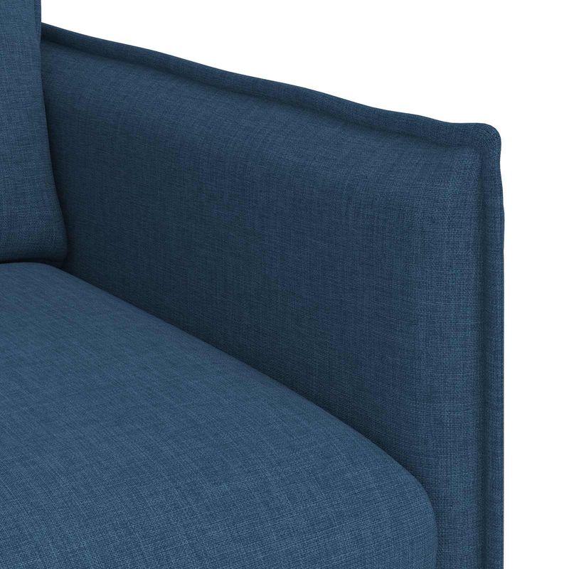 Casa si Gradina - Mobilier - Canapele si coltare - Canapele - Canapea 140cm albastru Metal - Infinity.ro