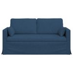 Casa si Gradina - Mobilier - Canapele si coltare - Canapele - Canapea 140cm albastru Metal - Infinity.ro