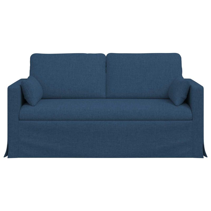 Casa si Gradina - Mobilier - Canapele si coltare - Canapele - Canapea 140cm albastru Metal - Infinity.ro