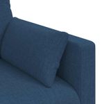 Casa si Gradina - Mobilier - Canapele si coltare - Canapele - Canapea 140cm albastru Metal - Infinity.ro