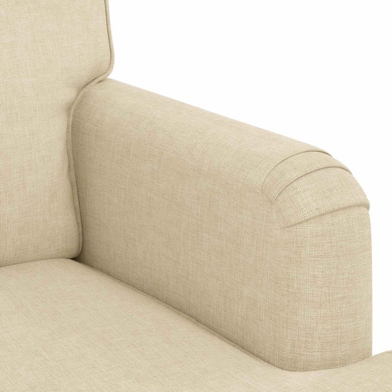 Casa si Gradina - Mobilier - Canapele si coltare - Canapele - Canapea 140cm Crem Metal - Infinity.ro