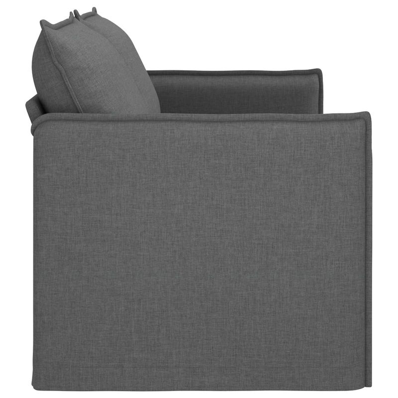 Casa si Gradina - Mobilier - Canapele si coltare - Canapele - Canapea 180cm Gri inchis Metal - Infinity.ro