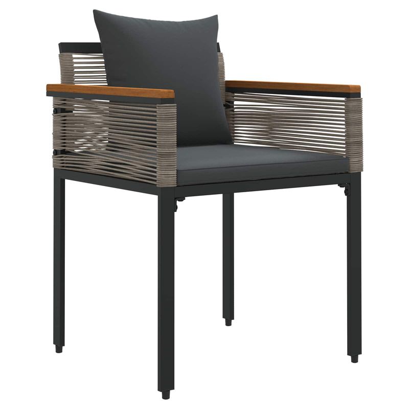 Casa si Gradina - Gradina si terasa - Mobilier exterior - Seturi mobila gradina - Set de Mobilier pentru Exterior 4 pcs Gri si gri inchis - Infinity.ro