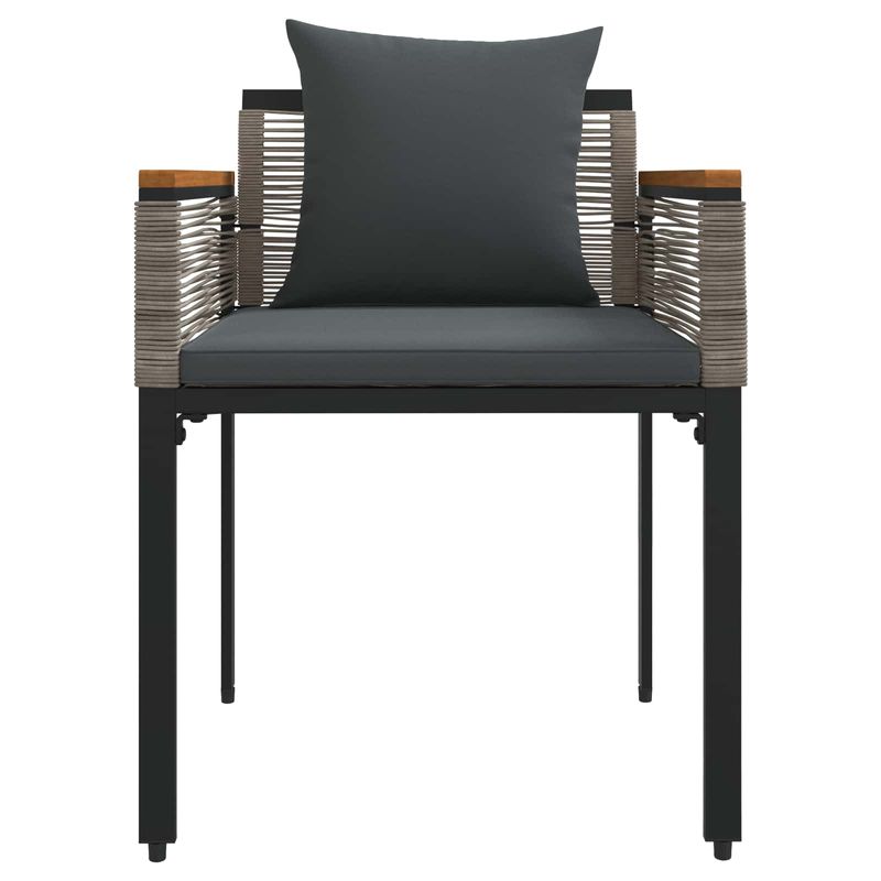 Casa si Gradina - Gradina si terasa - Mobilier exterior - Seturi mobila gradina - Set de Mobilier pentru Exterior 4 pcs Gri si gri inchis - Infinity.ro