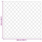 Casa si Gradina - Textile si covoare - Pături și cuverturi - Pături - Duvet complet pe tot parcursul anului Gri deschis si antracit - Infinity.ro