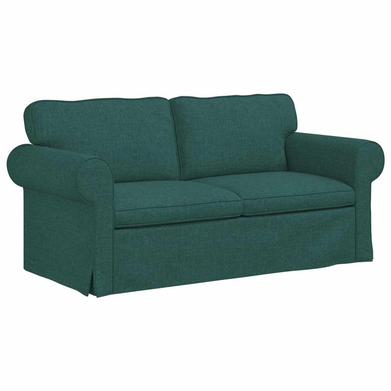 Casa si Gradina - Mobilier - Canapele si coltare - Canapele - Canapea 140cm Verde inchis Metal - Infinity.ro