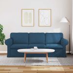 Casa si Gradina - Mobilier - Canapele si coltare - Canapele - Canapea 180cm albastru Metal - Infinity.ro