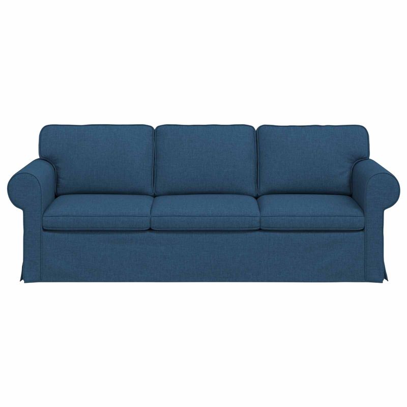 Casa si Gradina - Mobilier - Canapele si coltare - Canapele - Canapea 180cm albastru Metal - Infinity.ro