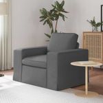 Casa si Gradina - Mobilier - Canapele si coltare - Canapele - Canapea 60cm Gri inchis Metal - Infinity.ro