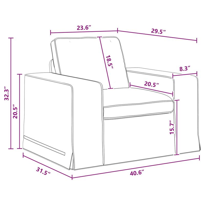Casa si Gradina - Mobilier - Canapele si coltare - Canapele - Canapea 60cm Gri inchis Metal - Infinity.ro