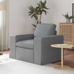 Casa si Gradina - Mobilier - Canapele si coltare - Canapele - Canapea 60cm Gri deschis Metal - Infinity.ro