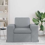 Casa si Gradina - Mobilier - Canapele si coltare - Canapele - Canapea 60cm Gri deschis Metal - Infinity.ro