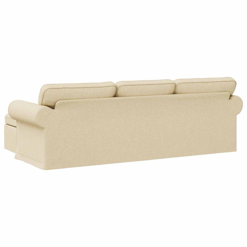 Casa si Gradina - Mobilier - Canapele si coltare - Canapele - Canapea 210cm Crem Metal - Infinity.ro