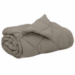 Casa si Gradina - Textile si covoare - Perne si pilote - Pilote - Duvet complet pe tot parcursul anului Gri deschis 240 x 200 cm - Infinity.ro