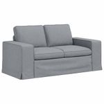 Casa si Gradina - Mobilier - Canapele si coltare - Canapele - Canapea 120cm Gri deschis Metal - Infinity.ro