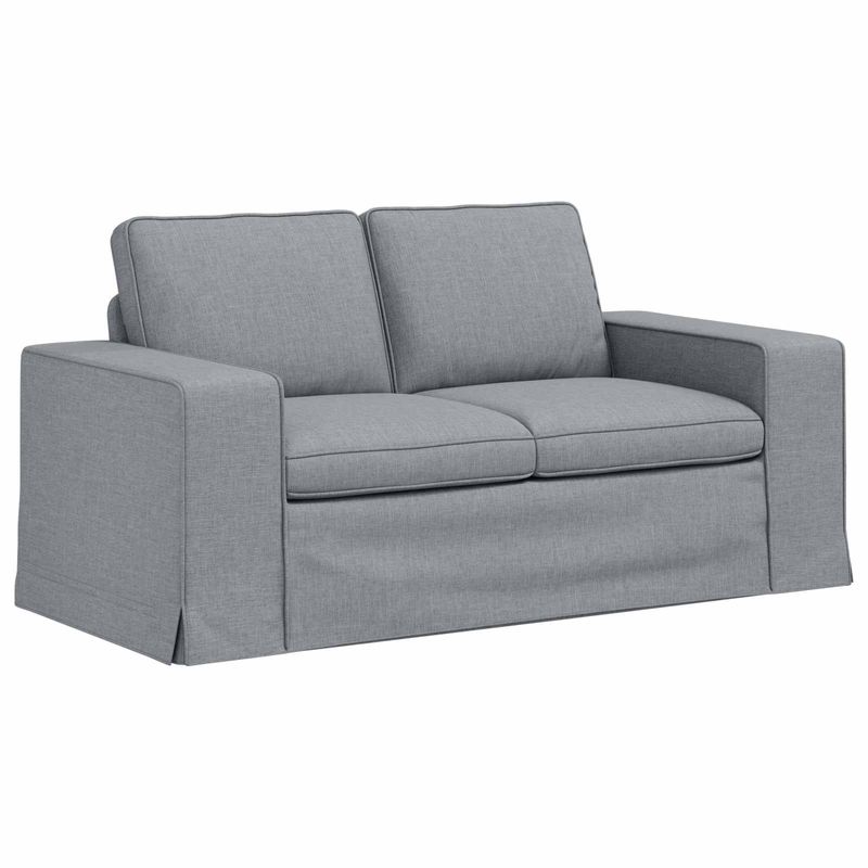 Casa si Gradina - Mobilier - Canapele si coltare - Canapele - Canapea 120cm Gri deschis Metal - Infinity.ro