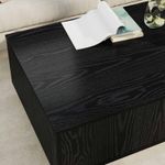 Casa si Gradina - Mobilier - Mese si birouri - Masute de cafea - Masa de cafea Stejar Negru 95 x 55 x 31 cm Lemn compozit - Infinity.ro