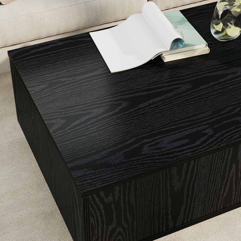 Casa si Gradina - Mobilier - Mese si birouri - Masute de cafea - Masa de cafea Stejar Negru 95 x 55 x 31 cm Lemn compozit - Infinity.ro