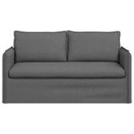 Casa si Gradina - Mobilier - Canapele si coltare - Canapele - Canapea 140cm Gri inchis Metal - Infinity.ro